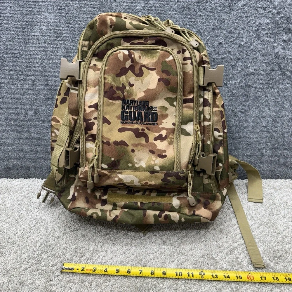 Sparta Gear‎ 3 Day Stretch Backpack Maryland National Guard bag Camo Tactical